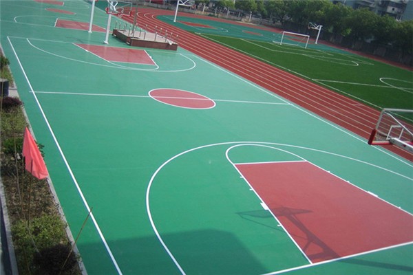 吴江塑胶篮球场