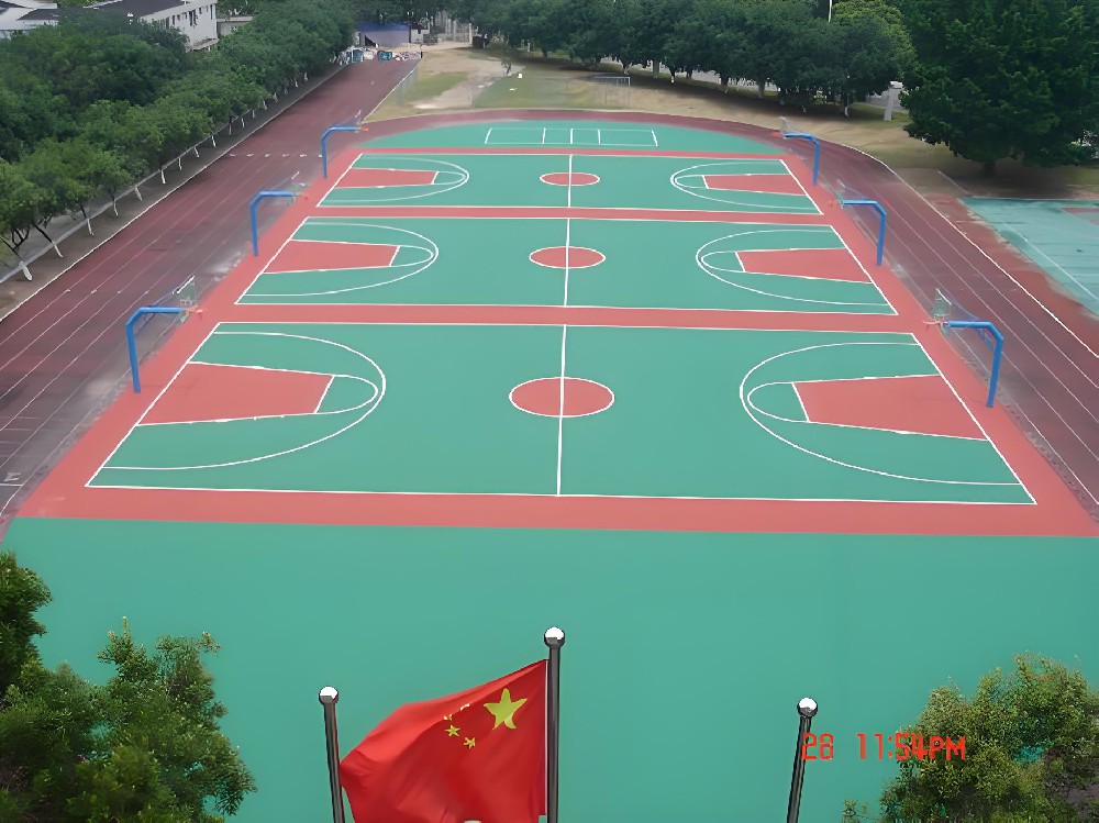 塑胶篮球场