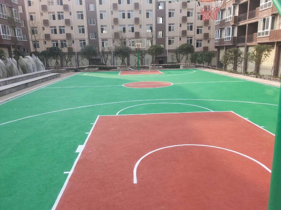 丙烯酸网球场施工