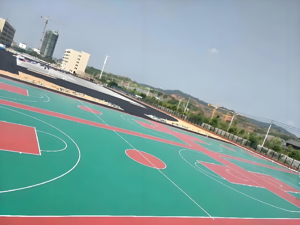 昆山塑胶球场施工
